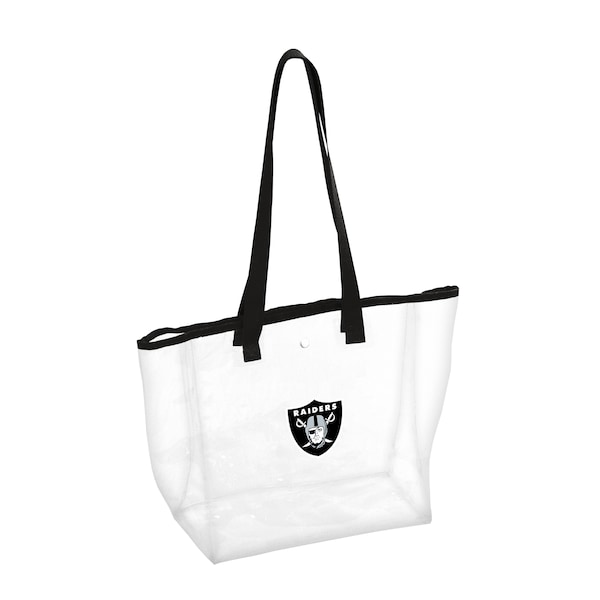 Logo Brands Las Vegas Raiders Stadium Clear Tote 623-65P - main
